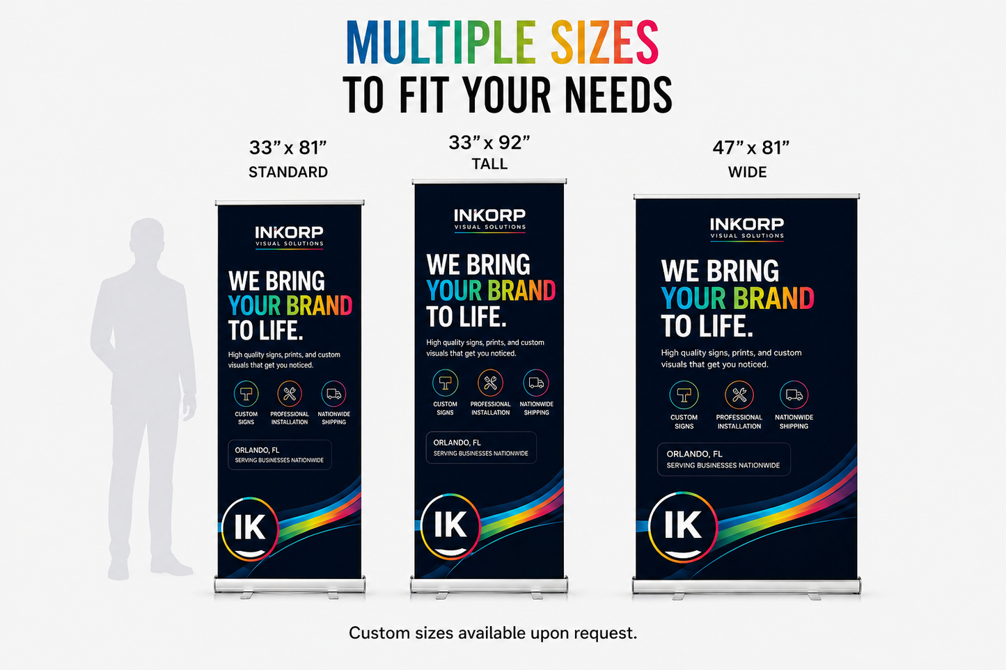 Retractable Banner Stand | Custom Printed Roll-Up Banner